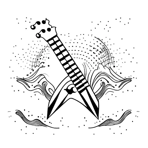 Soundwave Of Your Favorite Guitar Riff