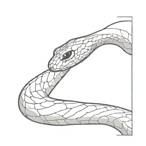 Snake On The Forearm