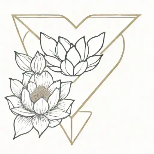 Heart Triangle Adoption Lotus