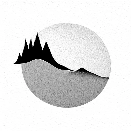 Minimalist Abstract Landscape