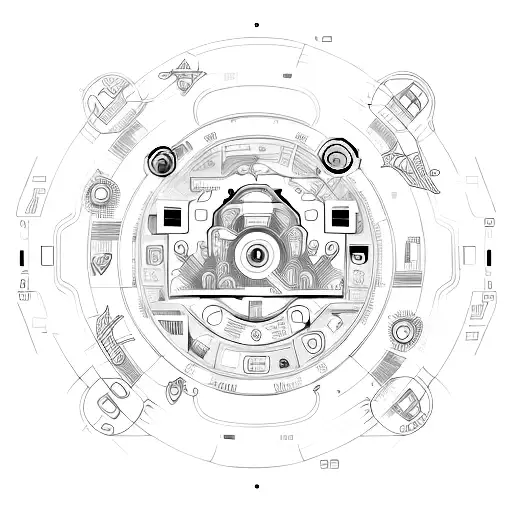 Several Different Futuristic Hud