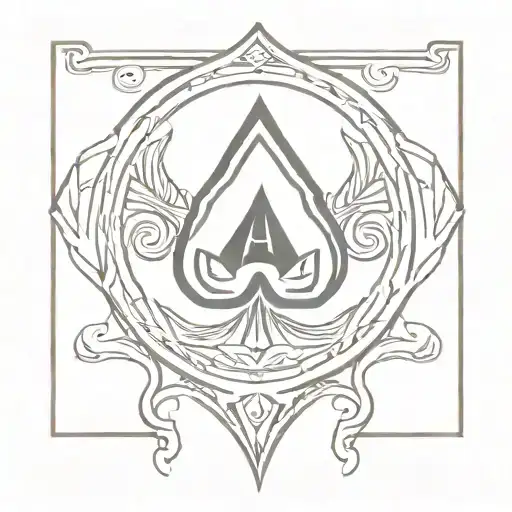 Ace Of Spades And Tyr Norse God