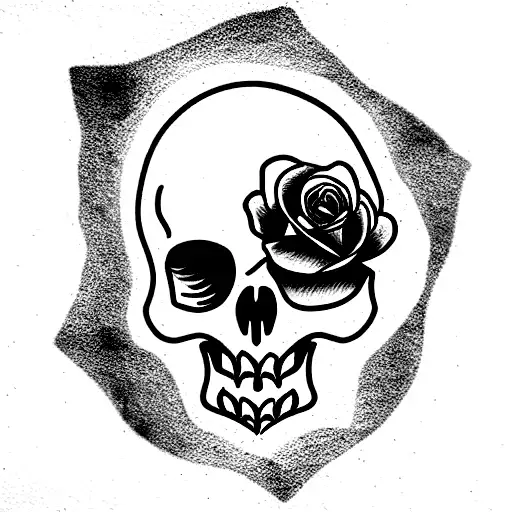 Rose Skull