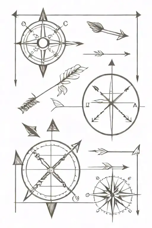 Arrow And Compass