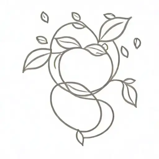 Coffee Beans Forming The Shape