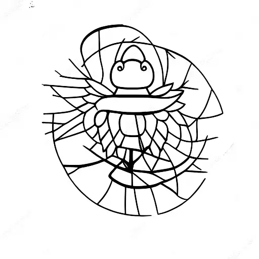 Canary On Tree Branch