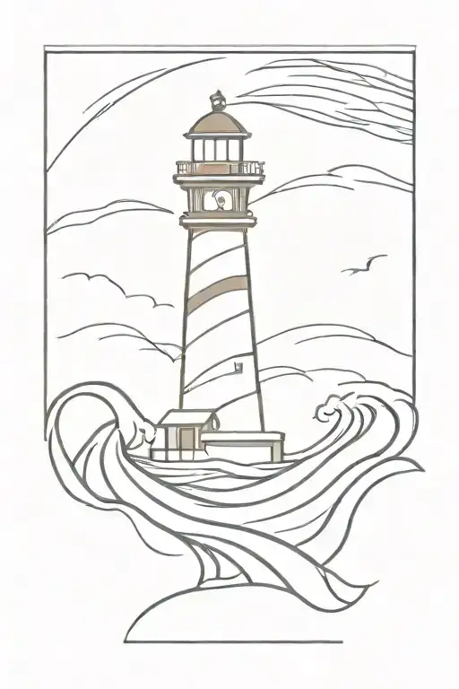Lighthouse Wave