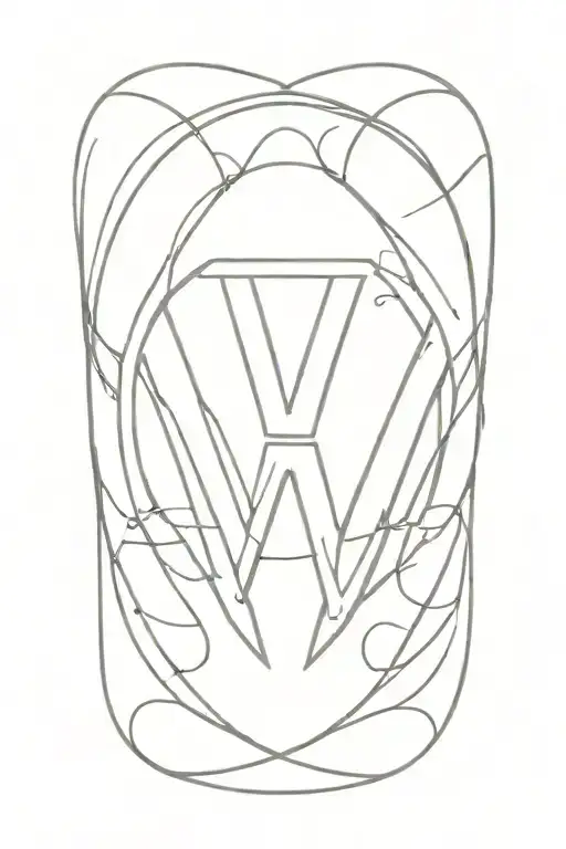 Volkswagen Symbol Intertwined
