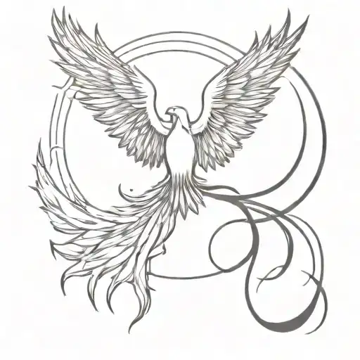 Phoenix Rising From Ashes