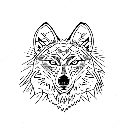 Full Body Majestic Wolf