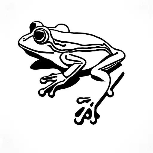 Frog With Knife