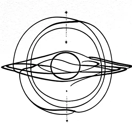 Infinity Symbol Solar System
