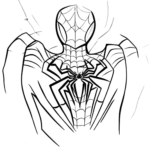 Spiderman Shooting A Soccer Ball With Webbing