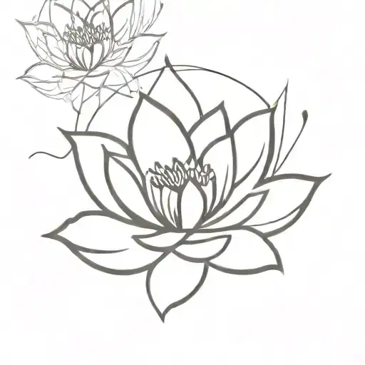 Lotus Flower And Scorpio