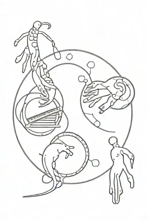 The Circle Of Fiths With A Marimba Wrapped Around It