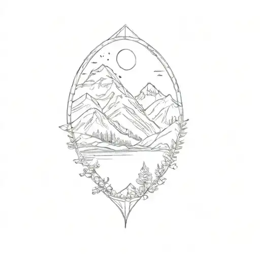 A Mountain Landscape