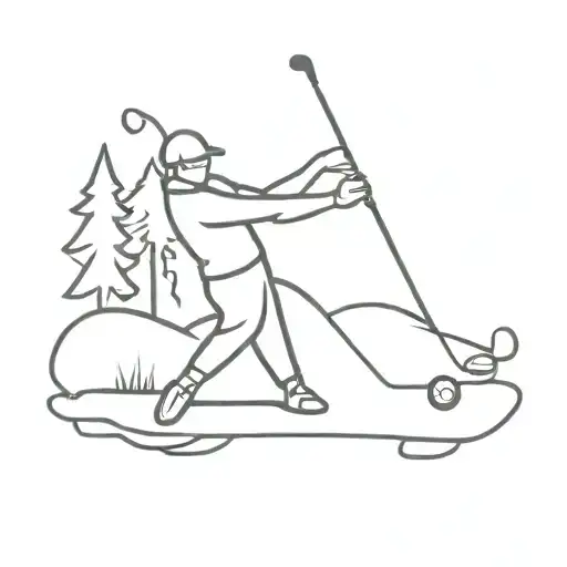 Golf And Curling Sport