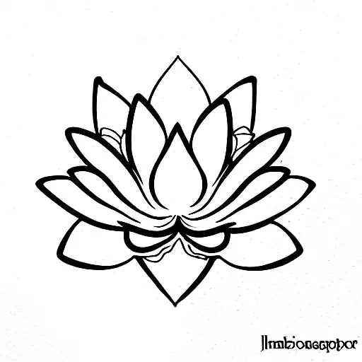 Lotus Flower With Strawberries