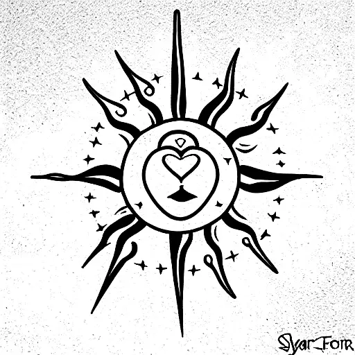 Forward Sun Heart Grow Forgive Ocean Star