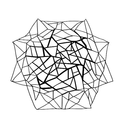 Triangle With A Tree Inside