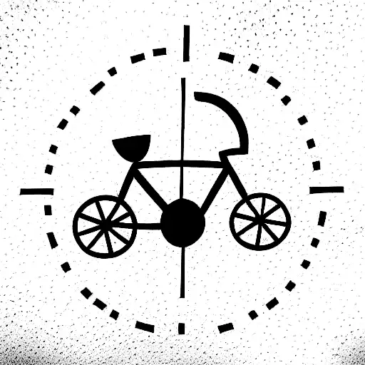 Clock Bicycle Wheel