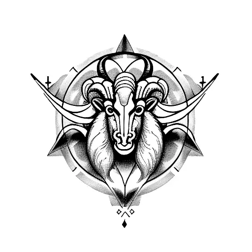 Number 23 And Aries Symbol