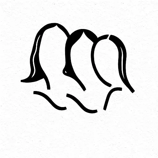 3 Friends In A Squared Frame