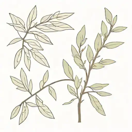 Olive Branches And Oak Tree