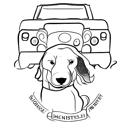 Single Line Land Rover