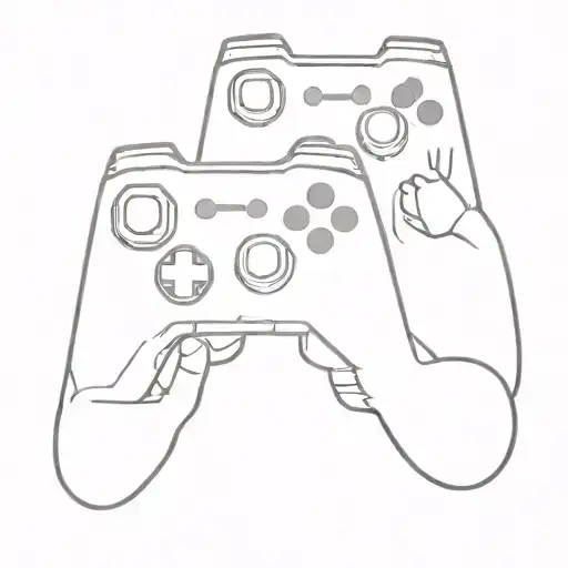 3 Cat Paws Forming A Gaming Controler