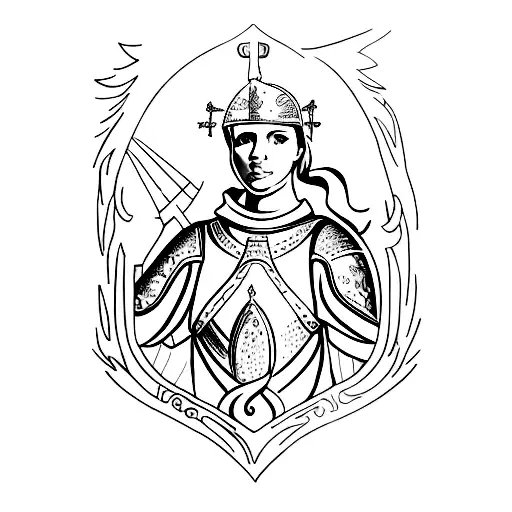 Joan Of Arc Fine Line