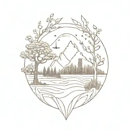 Trippy Nature Inspired