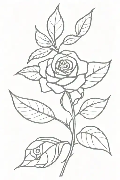 Rosestem With Strength Inspired