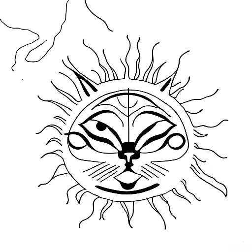 Sun And Cat's Eye
