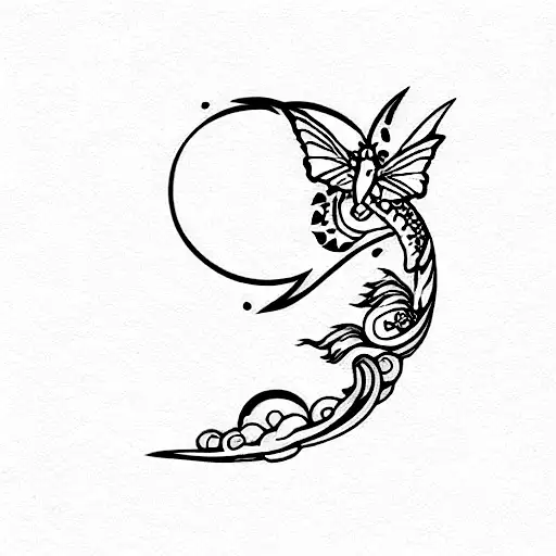 Moon Dragon Butterfly