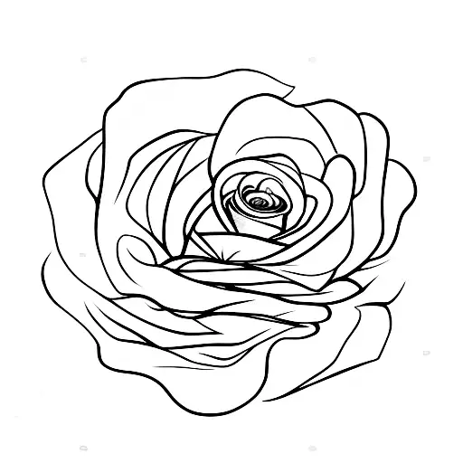 Rose And Thistle Next To Each Other