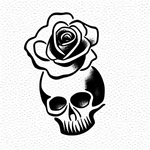 Skull And Roses