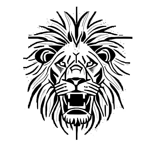 Lion Exercising Power