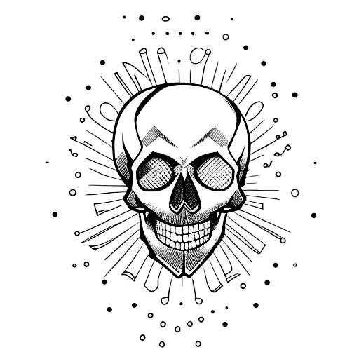 Dia De Muretos Skull