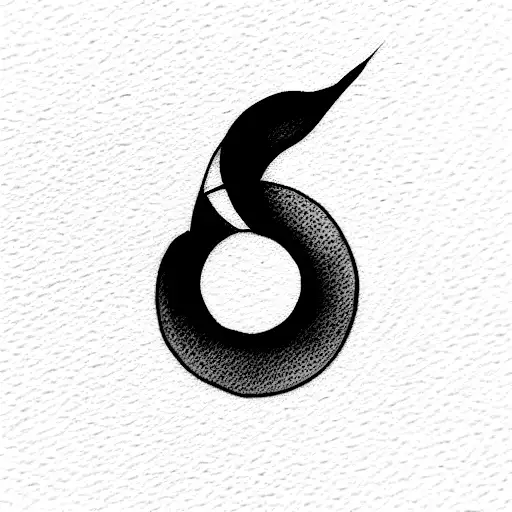 Unalome Balance Small Line