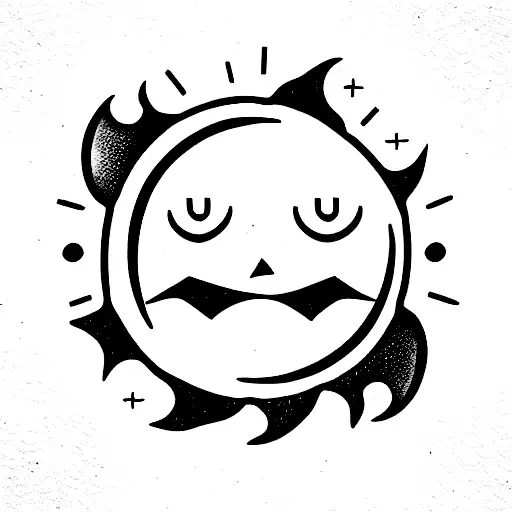 Sun With Fangs