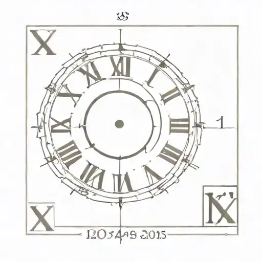 Roman Numerals Representing Important Dates 2005 4 21
