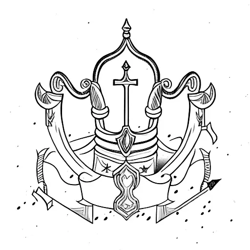 Sword Through A Crown