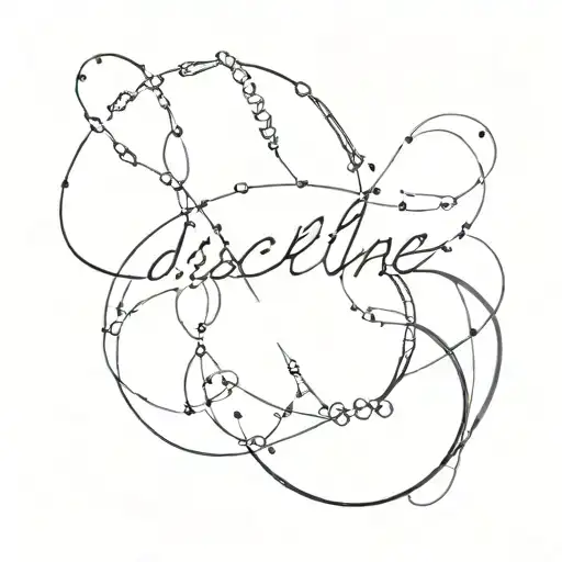 Discipline Hard Work Tattoo Inspired Tattoo Design