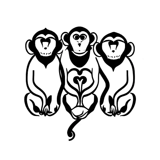 Three Wise Monkey