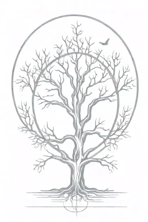 Yggdrasil Tree Minimalist