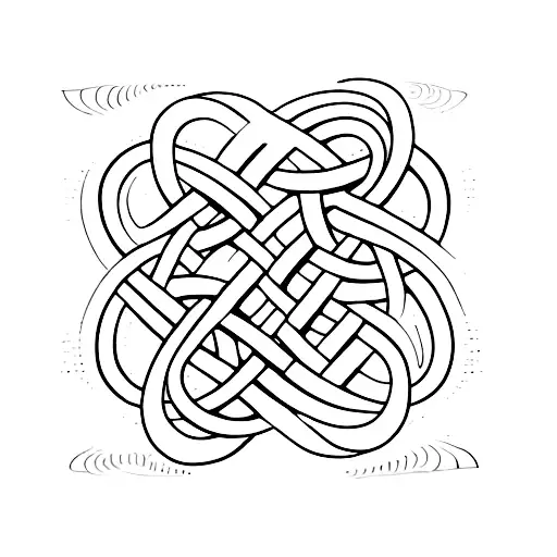 Knotwork Infinity Symbol