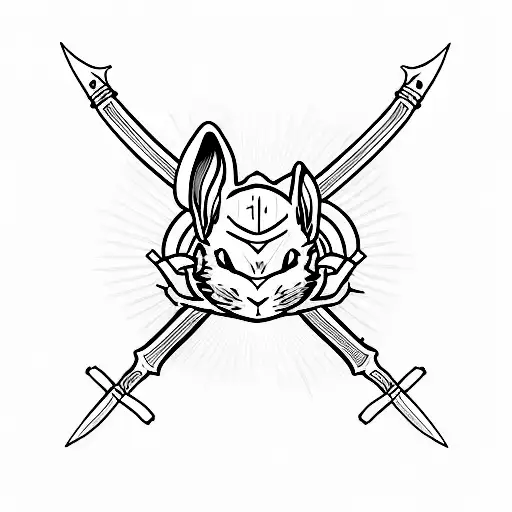 Ninja Rabbit Sword