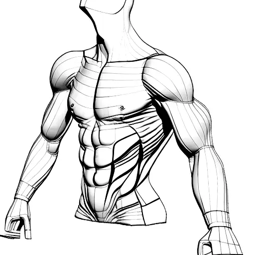 3D Sculpt Male Torso Building It Own