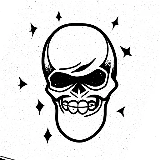 Skull Space Cowboy